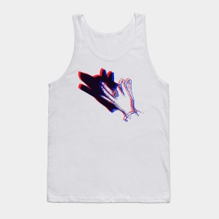 3D Shadow Puppet - WOLF Tank Top